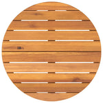 Garden Side Table Round 70x75 cm Solid Wood Acacia 4108133