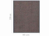 326941 Doormat Tufted 90x150 cm Dark Brown