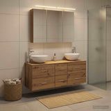 Bathroom Furniture Set 4 pcs Artisan Oak 3406742