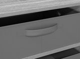 Sideboard with Drawer Grey Sonoma 60 x 33.5 x 84 cm 8000473