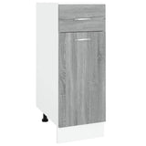 Drawer Bottom Cabinet Lyon Grey Sonoma 30x46x81.5 cm Engineered Wood 815568