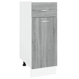 ZNTS Drawer Bottom Cabinet Grey Sonoma 30x46x81.5 cm Engineered Wood 815568