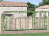 341747 Pergola Bamboo 385x40x205 cm