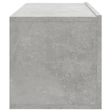 Wall TV Cabinets 4 pcs Concrete Grey 100x30x30 cm 3114193