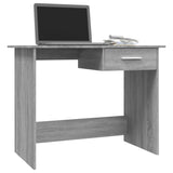 Desk Grey Sonoma 100x50x76 cm Engineered Wood 815334
