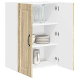 Wall Cabinet PORTO Sonoma Oak 60 x 31 x 80 cm Engineered Wood 885397