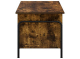 Storage Box Smoked Oak 100 x 40 x 49.5 cm Engineered Wood 8013682