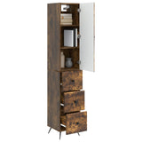Cabinet Set 2 pcs Smoked Oak 34.5 x 34.5 x 90 cm 3416894