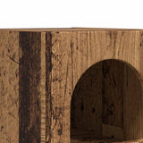 Bedside Table Old Wood 29.5 x 33.5 x 50 cm Engineered Wood 891240