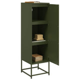 Highboard Olive Green 36x39x123 cm Steel 846528