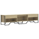 TV Cabinet Sonoma Oak 180x34x41 cm Engineered Wood 848590