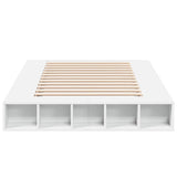 Bed Frame without Mattress White 120x200 cm 3280482