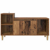TV Cabinet Old Wood 100 x 35 x 55 cm Engineered Wood 881021
