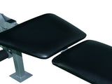 4-Levels Adjustable Weight Bench Fitness Equipment with Barbell Rack-Black T3398P349192
