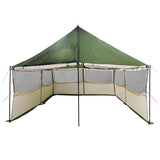 Family Tent Green 450 x 400 x 265 cm Polyester and Steel 42028599