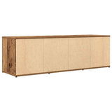 TV Cabinet Old Wood 120x34x37 cm Engineered Wood 855974