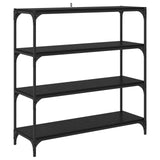 Book Cabinet Black Oak 100 x 33 x 100 cm 881119