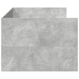 Daybed with Drawers without Mattress Concrete Grey 90x200 cm 3280821