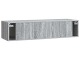 Wall-Mounted TV Cabinet 98 x 31 x 30 cm Grey Sonoma 899241