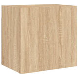 TV Wall Cabinets 2 pcs Sonoma Oak 40.5x30x40 cm Engineered Wood 836901