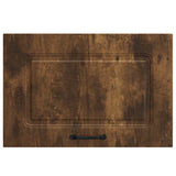 Kitchen Wall Cabinet Kalmar Smoked Oak Engineered Wood 853602