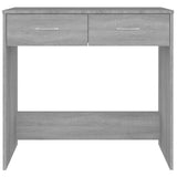 Desk Grey Sonoma 80x40x75 cm Engineered Wood 815475