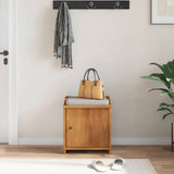 Hallway Bench SANDNES 45x40x50 cm Solid Wood Pine 4010448
