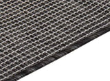 Outdoor Flatweave Rug 80x250 cm Grey 340772
