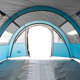 Camping Tent Tunnel 4-Person Blue Waterproof 94401