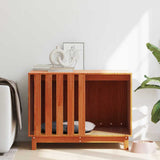 Dog House Wax Brown 90 x 60 x 67 cm Solid Pine Wood 869961