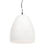 ZNTS Industrial Hanging Lamp 25 W White Round 42 cm E27 320558