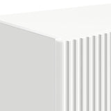 TV Wall Cabinet White 59.5 x 31 x 100 cm Engineered Wood 892369