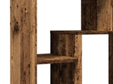 Bookcase Old Wood 63x20x90 cm Engineered Wood 858145