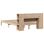 Bookcase Bed without Mattress 140x200 cm Solid Wood Pine 3321540