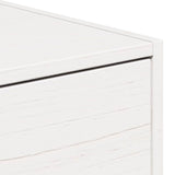 Bedside Table 2 pcs White 50 x 32.5 x 24 cm Solid pine wood 873478