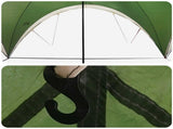 Party Tent Green 400 x 400 x 320 cm Polyester and Steel 42028615
