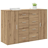 Sideboards with Drawer Corona 2 pcs Artisan Oak 59 x 39 x 80 cm 3402807