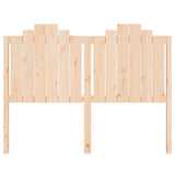 Bed Headboard 141x4x110 cm Solid Wood Pine 818465