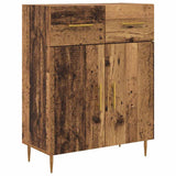 Highboard Old Wood 69.5 x 34 x 180 cm Engineered Wood 3415632