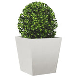 ZNTS Garden Planter 40x40x40 cm Stainless Steel 851060