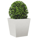 Garden Planter 40x40x40 cm Stainless Steel 851060