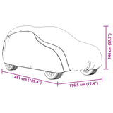 Car Cover for SUV with Buckle Straps Full Silver L PEVA 4008956