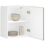 Kitchen Wall Cabinet Porto Artisan Oak Engineered Wood 854055