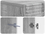 TV Cabinet Grey Sonoma Engineered Wood 896901