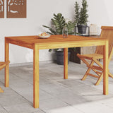 Garden Dining Table 110x110x75 cm Solid Wood Acacia 366369