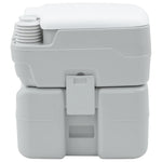 Portable Camping Toilet Grey 41.5 x 36.5 x 42 cm 42001427