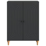 Sideboard Black 66 x 34.5 x 90 cm Engineered Wood 894126