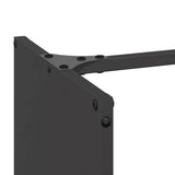 Firewood Rack Black 40x30x80 cm Cold-rolled steel 864231