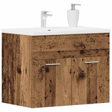 Bathroom Sink Cabinet Old Wood 60x38.5x46 cm Engineered Wood 862023