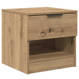 Bed Cabinet 2 pcs Artisan Oak 40 x 39 x 40cm Engineered Wood 880517